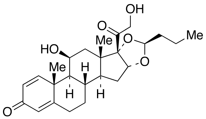 (22S)-Budesonide - Chemical structure and product image