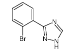 3-(2-Bromophenyl)-4H-1,2,4-triazole - Chemical structure and product image