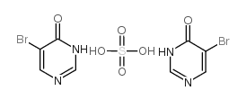 5-Bromo-4(3h)-pyrimidinonehemisulfate - Chemical structure and product image