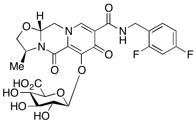 Cabotegravir O-beta-D-Glucuronide - Chemical structure and product image