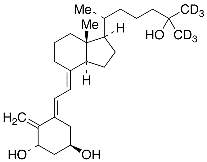5,6-trans-Calcitriol-d6 - Chemical structure and product image