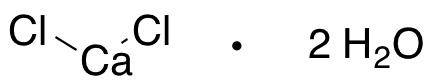Calcium Chloride Dihydrate - Chemical structure and product image