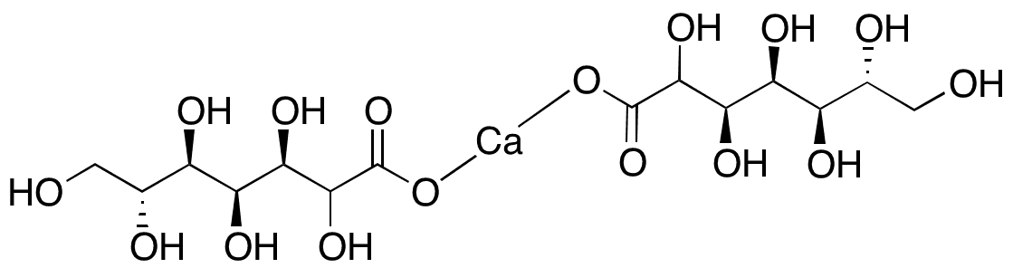 Calcium Gluceptate - Chemical structure and product image