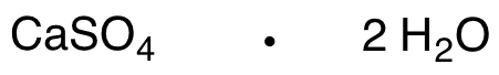 Calcium Sulfate Dihydrate - Chemical structure and product image