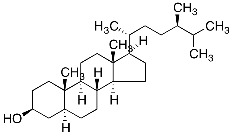 Campestanol - Chemical structure and product image