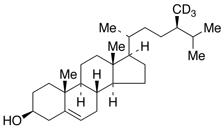 Campesterol-d3 (Mixture of Diastereomers) - Chemical structure and product image