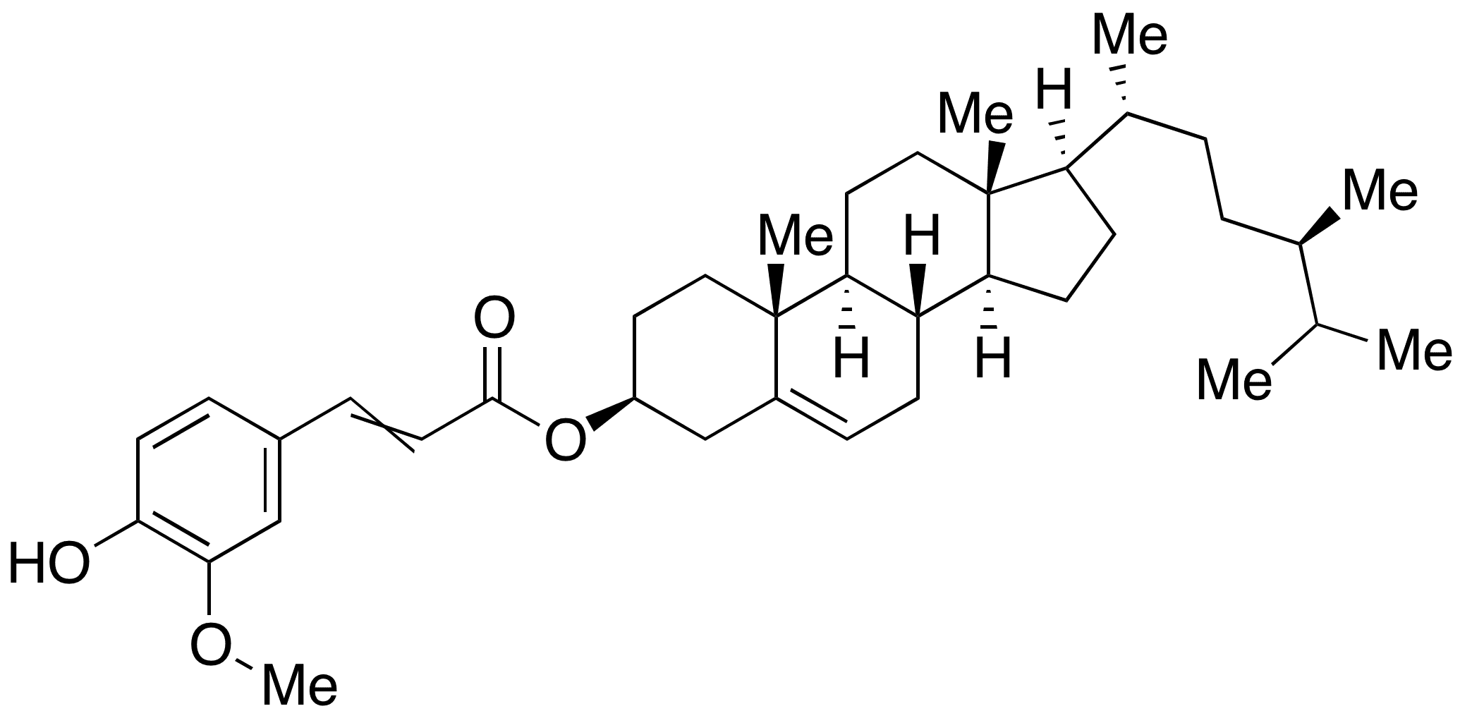 Campesteryl Ferulate - Chemical structure and product image