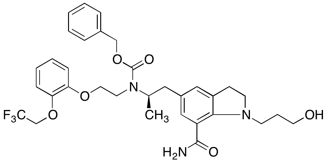 N-Carboxybenzyl Silodosin - Chemical structure and product image