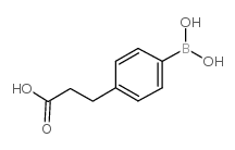 4-(2-Carboxyethyl)phenylboronic acid - Chemical structure and product image