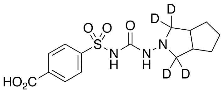 Carboxy Gliclazide-d4 - Chemical structure and product image