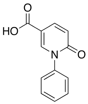 5-Carboxy-N-phenyl-2-1H-pyridone - Chemical structure and product image