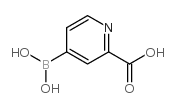 2-Carboxypyridine-4-boronic Acid - Chemical structure and product image
