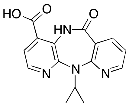 4-Carboxy Nevirapine - Chemical structure and product image