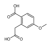 2-(Carboxymethyl)-4-methoxybenzoic acid - Chemical structure and product image