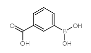 3-Carboxyphenylboronic acid - Chemical structure and product image