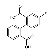2-(2-Carboxyphenyl)-5-fluorobenzoic acid - Chemical structure and product image