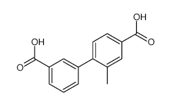 4-(3-Carboxyphenyl)-3-methylbenzoic acid - Chemical structure and product image