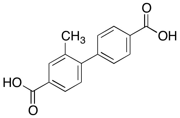 4-(4-Carboxyphenyl)-3-methylbenzoic Acid - Chemical structure and product image