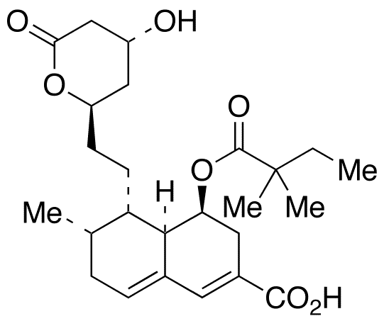 6-Carboxy ∆-5’,4’,5,6-Simvastatin - Chemical structure and product image