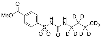 4-Carboxy Tolbutamide-d9 Methyl Ester - Chemical structure and product image