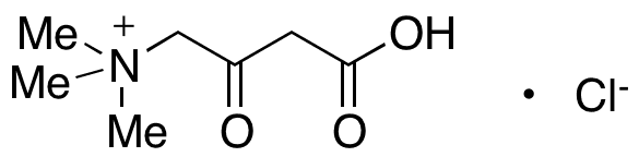 3-Carboxy-N.N,N-trimethyl-2-oxo-1-propanaminium Chloride - Chemical structure and product image