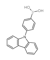 4-(9H-Carbozol-9-yl)phenylboronic acid - Chemical structure and product image