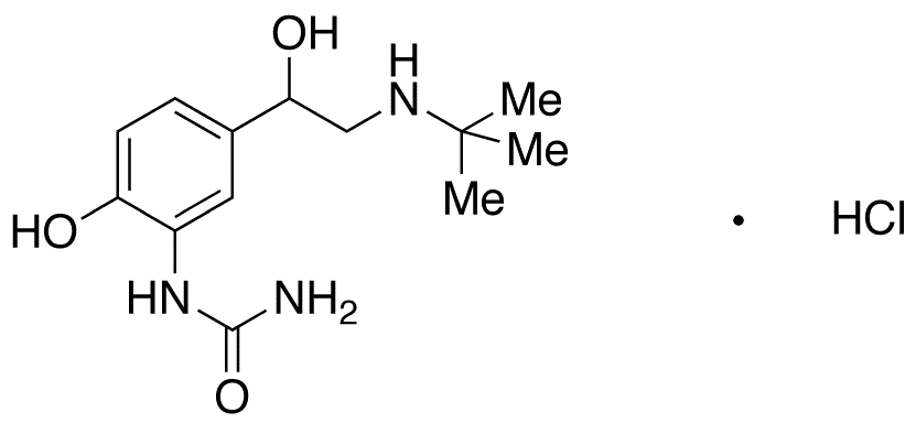Carbuterol Hemisulfate Salt - Chemical structure and product image