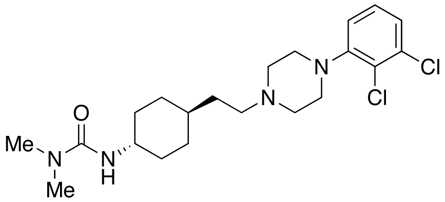 Cariprazine - Chemical structure and product image