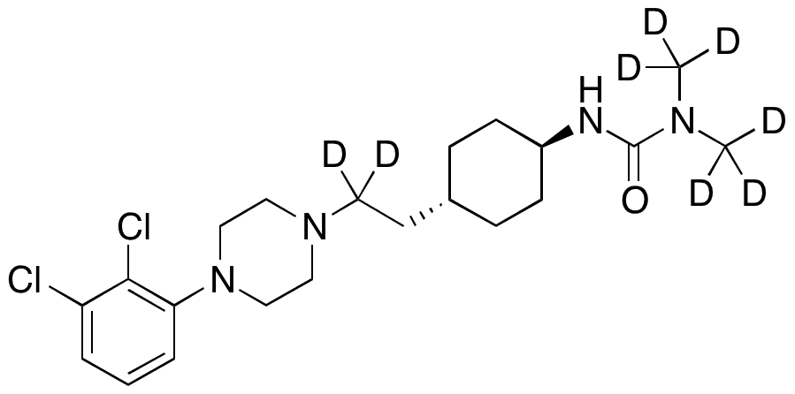 Cariprazine-d8 - Chemical structure and product image