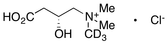 L-Carnitine-d3 Chloride - Chemical structure and product image