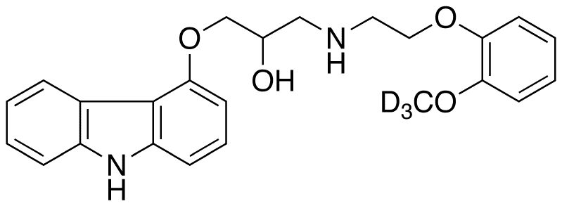Carvedilol-d3 - Chemical structure and product image