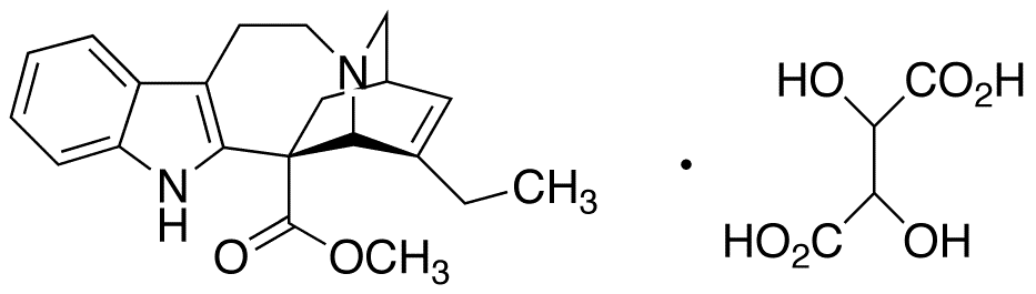 Catharanthine Tartrate - Chemical structure and product image