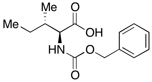 N-Cbz-L-isoleucine - Chemical structure and product image