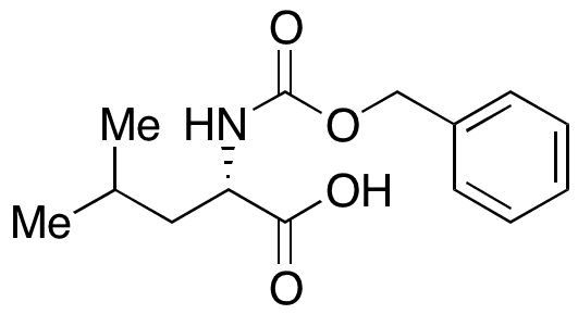 N-Cbz-L-leucine - Chemical structure and product image