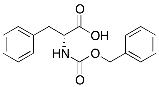 N-Cbz-D-phenylalanine - Chemical structure and product image