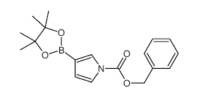 1-Cbz-Pyrrole-3-boronic acid, pinacol ester - Chemical structure and product image