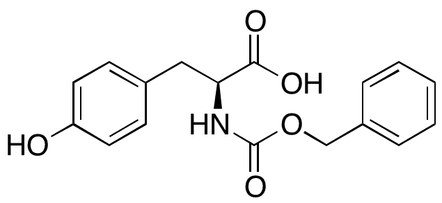 N-Cbz-L-tyrosine - Chemical structure and product image
