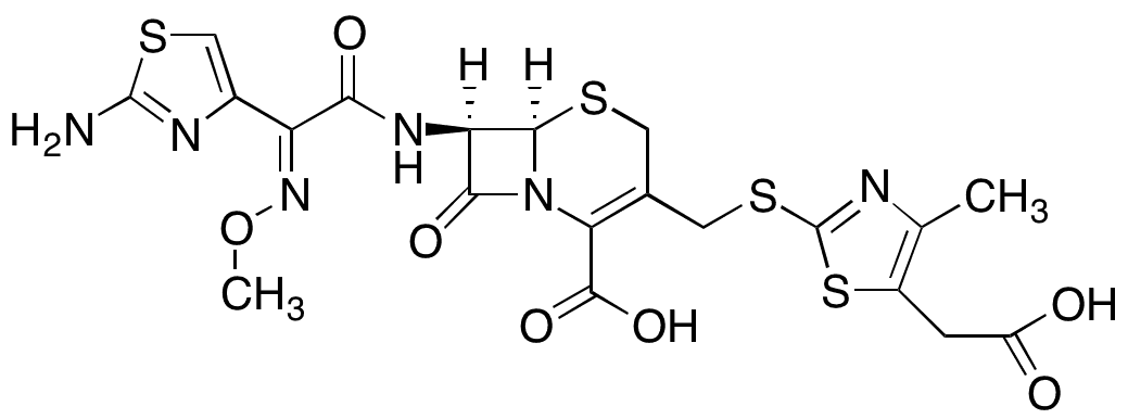 (E)-Cefodizime - Chemical structure and product image