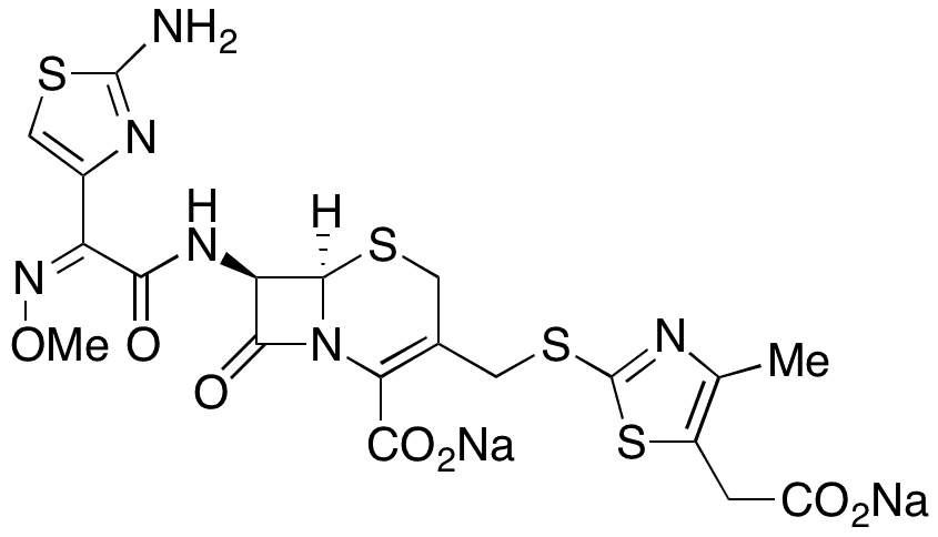 Cefodizime Sodium - Chemical structure and product image