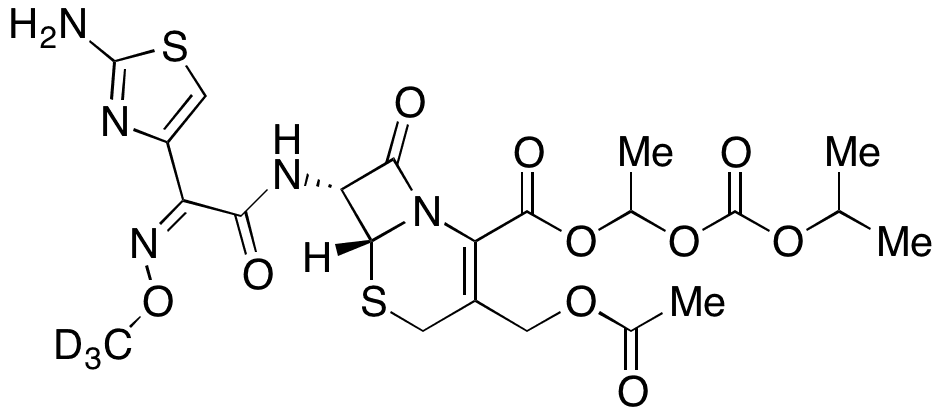 Cefotaxime Proxetil-d3 - Chemical structure and product image