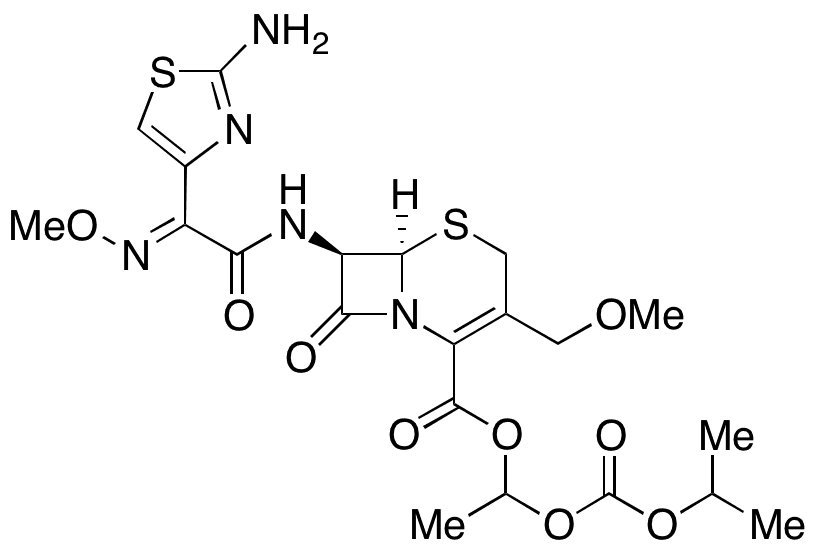 (E)-Cefpodoxime Proxetil - Chemical structure and product image