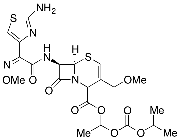 Delta 2-Cefpodoxime Proxetil - Chemical structure and product image