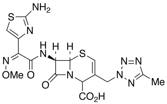 Delta 2-Cefteram - Chemical structure and product image
