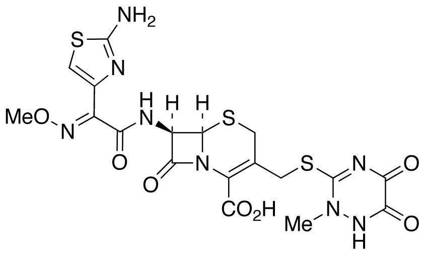 (E)-Ceftriaxone - Chemical structure and product image