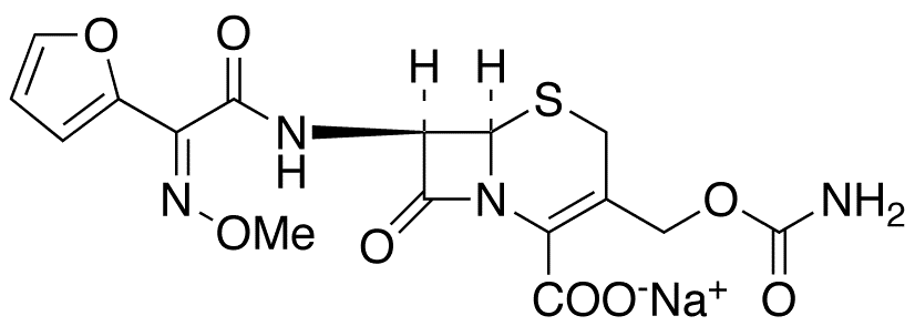 Cefuroxime Sodium Salt - Chemical structure and product image