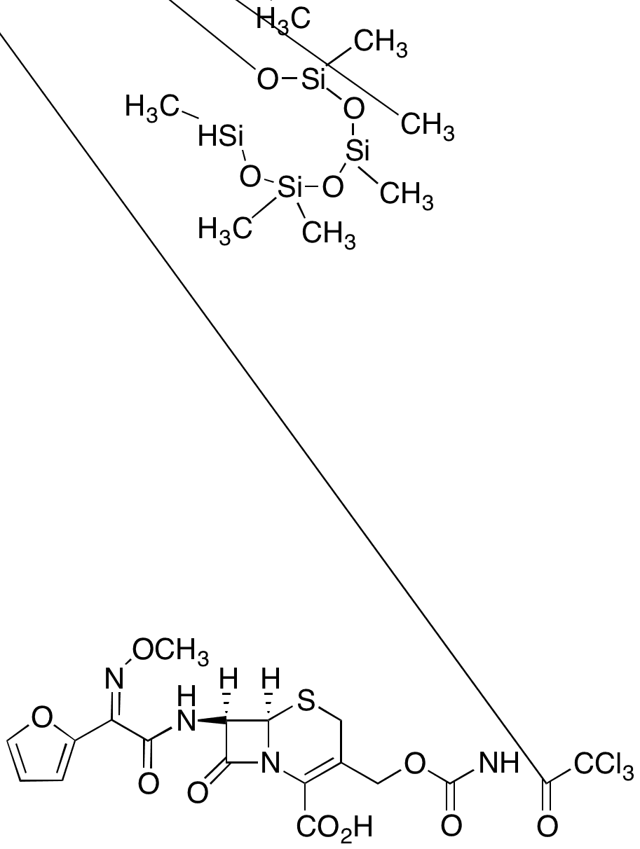 Cefuroxime Axetil Impurity C (85%) - Chemical structure and product image