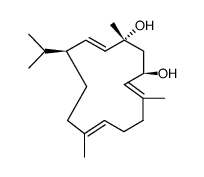 Beta-Cembrenediol - Chemical structure and product image