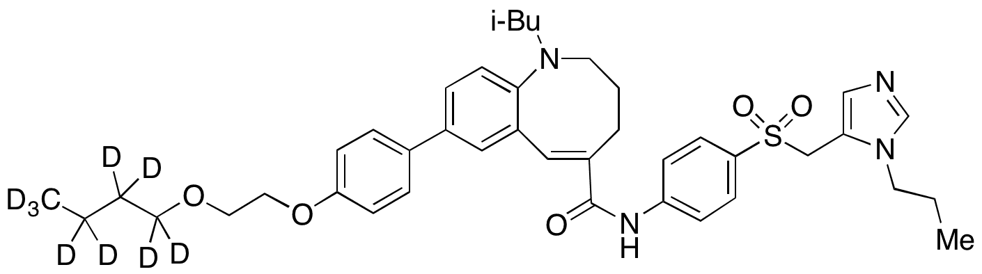 Cenicriviroc Sulfone-d9 - Chemical structure and product image