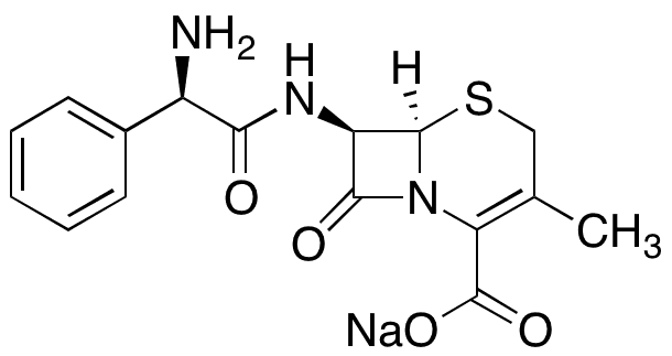 Cephalexin Sodium Salt - Chemical structure and product image