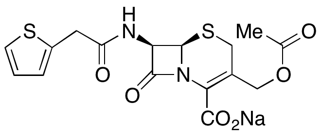 Cephalothin Sodium - Chemical structure and product image